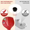 FRANKTECH Golf Club Covers Pins, 10pcs or 25pcs PVC Plastic Decoration Charms, Funny Add On, Compatible to Golf Head Covers (10PCS, USA Theme) view 4