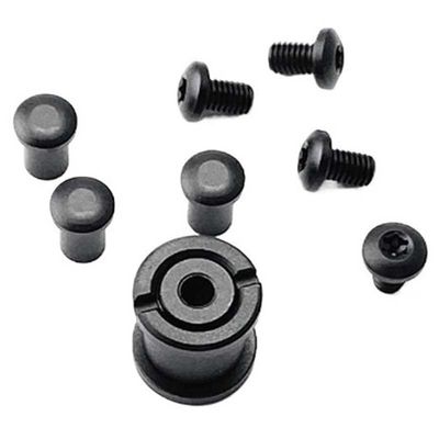 Echeson 1 Set Spindle Screw Fits For Strider SNG New Version, Titanium Locking Screw Support Shaft DIY Replacement(Black)