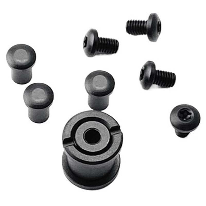 Echeson 1 Set Spindle Screw Fits For Strider SNG New Version, Titanium Locking Screw Support Shaft DIY Replacement(Black)