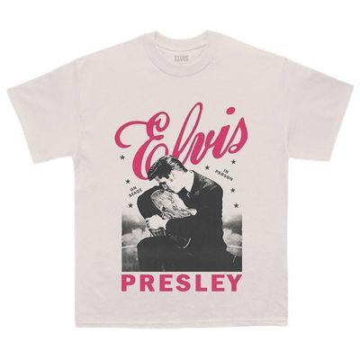 Elvis Presley ON Stage Classic FIT T-Shirt, Natural