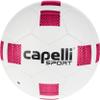 Capelli Sport Soccer Ball Size 5, Fusion II Cubes FIFA Quality Pro Soccer Ball for Youth and Adult Players, Outdoor and Indoor Training, Bright Pink view 1