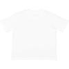 LAT Relaxed T-Shirt for Men & Women | Unisex Loose Fit Crewneck Tee, White, Large view 1