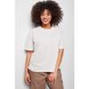 LAT Relaxed T-Shirt for Men & Women | Unisex Loose Fit Crewneck Tee, White, Large view 3