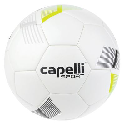 Capelli Sport Soccer Ball Size 5, Tribeca Metro Team FIFA Basic Soccer Ball for Youth and Adult Players, Outdoor and Indoor Training, Neon Lime