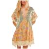 KICILVS Boho Summer Dress, Plus Size Boho Summer Dresses, Boho Dresses for Women, Boho Beach Dress view 1