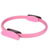 WINLDKFER Pilates Laps, Yoga Circles, Yoga Resistance Rings, Magic Circles, Open Back Circles, Fitness Equipment Exercises, Pink (diameter 33cm)