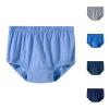 Cambkatl Mens Basic Cotton Underwear - Comfortable Hight Waisted Underpants - Breathable Soft Briefs for Older Male view 3