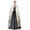 QASNLU Dalmatian print Halloween hooded cape decoration cape costumes for witches, Mardi Gras, Christmas, Black view 3