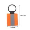 BESPORTBLE 8pcs Reflective Keychain Zipper Pulls for Backpacks High Visibility Bag Charms for Night Double-sided Design Lightweight and Compact for Daily Use Fluorescent view 3