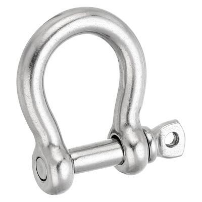 PATIKIL Screw Pin Shackle 14mm 9/16" 2425lb, 316 Stainless Steel Forged Bow Shackle Marine Grade for Chains Wire Rope Outdoor, Silver
