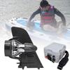 CYMYYDS Electric Motorized Fin Surfboard, Surf & SUP Fin Electric Fin Stand Up Paddle Board, 24V Underwater Thruster Surf Board for Kayak Fishing Boat Paddle Board, Adjustable Speed view 1