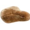 Yixasdw 11 * 11in, 12 * 12in 6 Colors Genuine Sheepskin Bicycle Seat Cover, Cushion Bicycle Seat Cover Sheepskin Cruiser With Sheepskin Bicycle Seat Cover/Pad Pure Wool Cushion (Dark brown, 12*12in) view 2