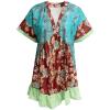 KICILVS Womens Boho Summer Dresses, Boho Clothes for Women, Boho Dress for Women, Boho Mini Dress view 3