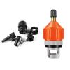 ACAGALA Paddleboard Air Nozzle Kit Multifunctional Inflator Pump Adapter Set Inflatable Boat Air Valve Adapter for Stand Up Paddle Boards Kayaks Surfboards Inflatable Boat Air Mattress