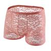 Cambkatl Mens Sheer Floral Lace Underwear - Sexy See Through Boxers - Breathable Boxer Briefs - Male Sissy Lingerie view 1