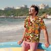 70s Outfits for Men Funny Hippie Floral Men's Hawaiian Shirts Retro Short Sleeve Button-Down Shirt Mens Beach Clothes view 3