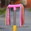 CNAFGBGG 2PCS Bike Streamers Kids Bicycle Ribbons Scooter Streamers Bike Grips Tassels Children Bike Handlebar Accessories Decorations Yellow view 3