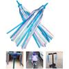 CNAFGBGG 2PCS Bike Streamers Kids Bicycle Ribbons Scooter Streamers Bike Grips Tassels Children Bike Handlebar Accessories Decorations Yellow view 4