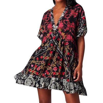 KICILVS Boho Summer Dresses for Women 2025, Plus Size Boho Summer Dresses, Boho Sundress, Boho Mini Dress