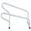 Gecheer Bicycle Stand for 2 Bikes, Freestanding Floor Bike Rack with High-Low Wheel Design Galvanized Steel Stand for Garage Warehouse School Shop view 4
