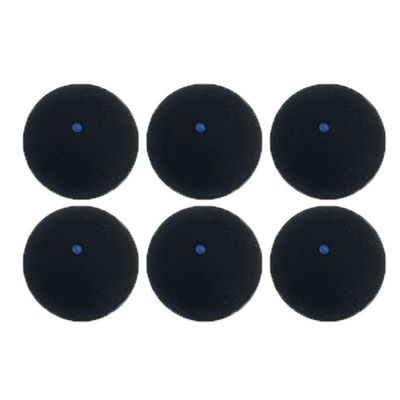 Gloperti Single Blue Dot Squash Balls - 6 Pack