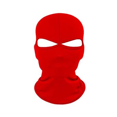 Balaclava Ski Face Mask Sun UV Ice Silk Protection Neck Full Face Mask Red for Outdoor Activities for Men and Women Breathable Windproof Elastic Sport Workout Yoga Running Fitness Gym Accessories