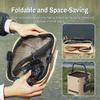 ACAGALA 14L Collapsible Fishing Bucket Portable Fish Bucket Multifunctional EVA Water Containers with Mesh Lid, Handle and Rope for Outdoor Camping Hiking Fishing Car Washing view 4