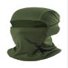 Balaclava Full Face Mask Sun Cover UV Protection Arm Guard Headgear Green 02 1 pack G-11 for Outdoor Activities for Men and Women Breathable Windproof Elastic Sport Workout Yoga Running Accessories view 1