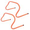 HANABASS 2pcs Plastic Agility Hurdles for Boys and Girls Speed Training Equipment for Football and Sports Coordination and Balance Design for Outdoor Use view 3
