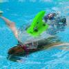 Shark Fins for Swimming Kids - Swim Trainer Shark Fin Float, Shark Fin for Pool,Wearable Training Floaties with Adjustable Belt, Children Swimming Sports Back Shark Float for Kids Child Pool Swims view 3