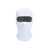 Balaclava Face Mask Sun Cover UV Protection Arm Guard for Headgear White 1 pack for Outdoor Activities for Men and Women Breathable Windproof Elastic Sport Workout Yoga Running Fitness Gym Accessories view 1