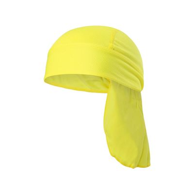 Summer Skull Cap Cooling Sweat Wicking Helmet Cycling Hat Headbandana Yellow 2 Pack for Outdoor Activities for Men and Women Breathable Windproof Elastic Sport Workout Yoga Running Accessories