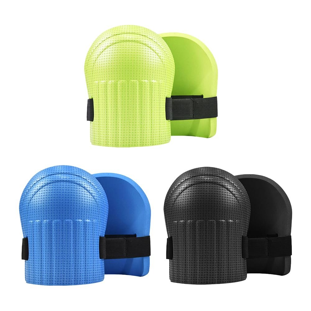 Ximimark 3set/6pc Protective Soft Foam Knee Pads  Comfortable, Durable for Gardening, Sports, Cleaning Safety