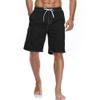 Men's Classic Elastic Waist Cargo Shorts Classic Relaxed Fit Outdoor Shorts Drawstring Casual Athletic Hiking Short (Black,28) view 4