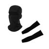 Balaclava Full Face Mask Sun Cover UV Protection Arm Guard Headgear Black 02 Black 1 pack for Outdoor Activities for Men and Women Breathable Windproof Elastic Sport Workout Yoga Running Accessories view 1