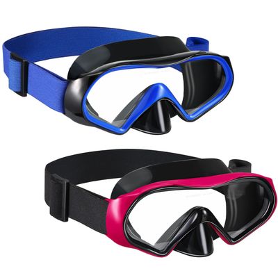 Aegend Diving Mask for Adult Youth, Anti-Fog Anti-UV Wide View Snorkel Mask for Scuba Diving Swimming Snorkeling