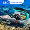 Aegend Diving Mask for Adult Youth, Anti-Fog Anti-UV Wide View Snorkel Mask for Scuba Diving Swimming Snorkeling view 3