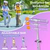 Rahmory Kick Scooter for Ages 5-12,Kid, Teens. Max Load 155 LBS. Foldable, Lightweight, with Light up Wheels and Dynamic Light Deck, Teen and Adults, 3 Adjustable Levels. view 3