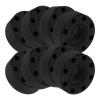 HANABASS 8pcs Foosball Rubber Bumpers Shock-Absorbing Table Football Parts Moisture-Resistant Bumper for Controlled Replacement Accessories for Standard Foosball Tables