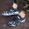 Boys and Girls Lightweight Breathable Sneakers Athletic Tennis Shoes for Toddler/Little Kid Running and Walking Shoes Camouflage Grey view 4