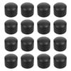 ibasenice 16pcs Foosball Rod Caps End Caps for Soccer Table Accessories Fit for Standard Foosball Sticks Easy Installation Design Sturdy Material