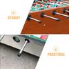 ibasenice 16pcs Foosball Rod Caps End Caps for Soccer Table Accessories Fit for Standard Foosball Sticks Easy Installation Design Sturdy Material view 2