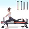 Pilates Reformer,Dpiolrcag Foldable Pilates Machine & Equipment for Home Use and Gym Workout, Suitable for Advanced and Beginners Users, Up to 250 lbs Weight Capacity view 1