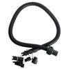 ESiiFuu Air Pump Hose Paddle Board Pump Hose for Stermay 782 Replacement Kayak Electric Air Pump Hose Universal Paddleboard Accessories with Multiple Adapters view 2