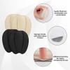 NICENEEDED 8 Pairs Tongue Pads for Shoe Too Big Size Reducer, Felt Forefoot Pads Adhesive Tongue Pads for Loose Shoe, Non Slip Tongue Cushion Inserts Felt Shoe Pads for Men and Women view 2