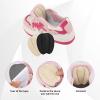 NICENEEDED 8 Pairs Tongue Pads for Shoe Too Big Size Reducer, Felt Forefoot Pads Adhesive Tongue Pads for Loose Shoe, Non Slip Tongue Cushion Inserts Felt Shoe Pads for Men and Women view 4
