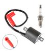 YSMN Golf Cart Ignition Coil Replacement for Yamaha Gas G2 1985-1991 G5 1990-1995 J38-82310-20-00 JF2-82310-00-00 99999-02368-00 view 2
