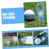 BESPORTBLE 2pcs Professional Golf Divot Repair Tool Durable Metal Fork with Ball Markers Portable Lawn Repairing Tool for Golfers Golf Enthusiasts view 4