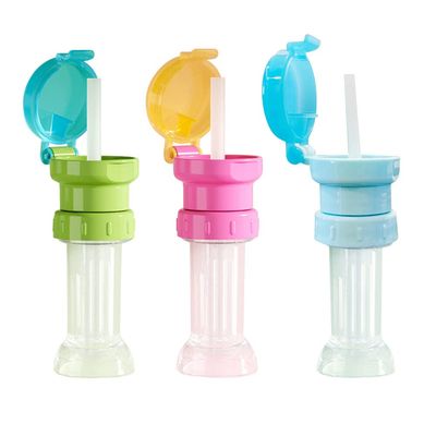 EUBUY 3 Pack Water Bottle Spout Adapter for Toddlers, No Spill Bottles Top Spout Adapter for Kids, Protects Kids Mouth, BPA Free