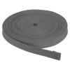 Rebower Nylon Webbing Strap, 50 Yards x 7/8 Inch Polypropylene Webbing Lightweight Strapping Backpack Band for DIY Gear Repair Outdoor Luggage Cargo Straps, Dark Grey view 1